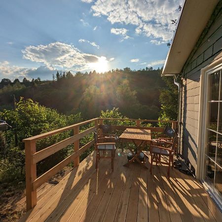 Ruhiges Ferienhaus Mit Sauna: Hellaberg III Langenbach  Exteriör bild