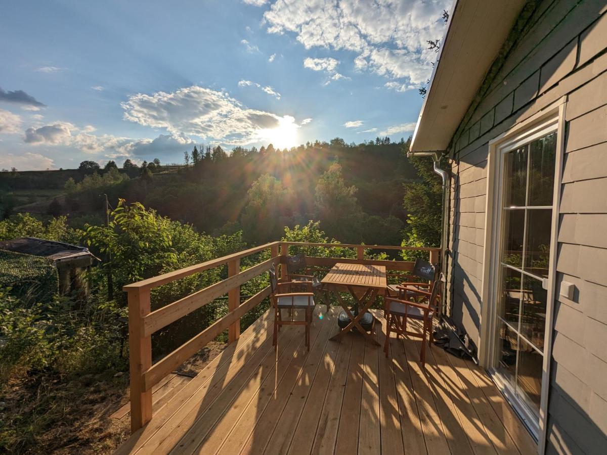 Ruhiges Ferienhaus Mit Sauna: Hellaberg III Langenbach  Exteriör bild