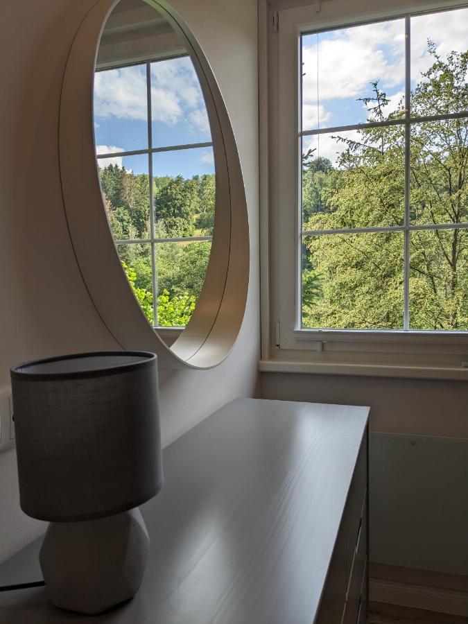 Ruhiges Ferienhaus Mit Sauna: Hellaberg III Langenbach  Exteriör bild
