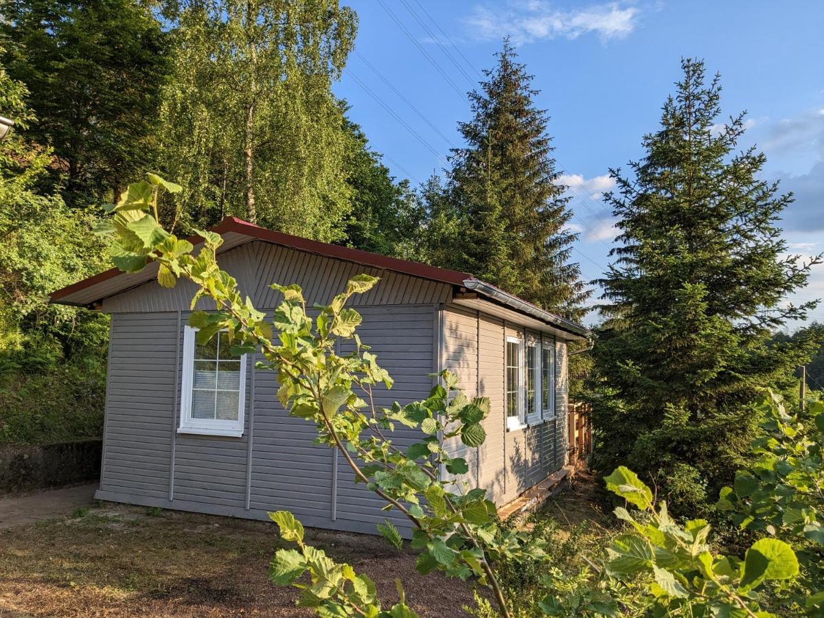 Ruhiges Ferienhaus Mit Sauna: Hellaberg III Langenbach  Exteriör bild